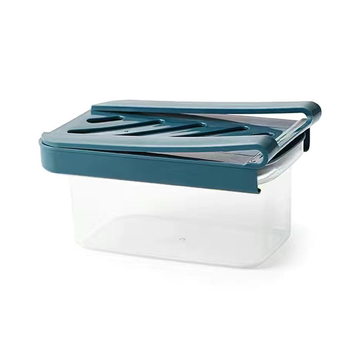 5225 Refrigerator Drawer with Air Tight Container Pull Out Storage Rack Box Fridge Hanging Organizer Fridge Shelf DeoDap 5225 Refrigerator Drawer with Air Tight Container Pull Out Storage Rack Box Fridge Hanging Organizer Fridge Shelf DeoDap